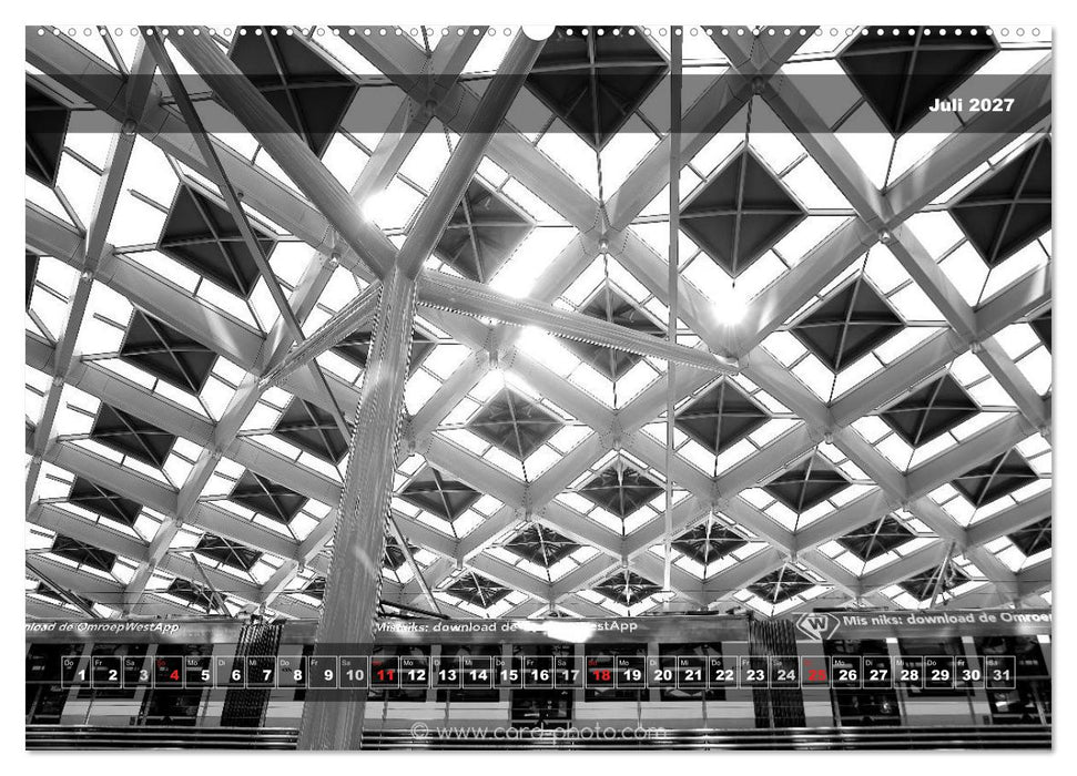 Architektur: Geometrie des Lichts (CALVENDO Premium Wandkalender 2027)