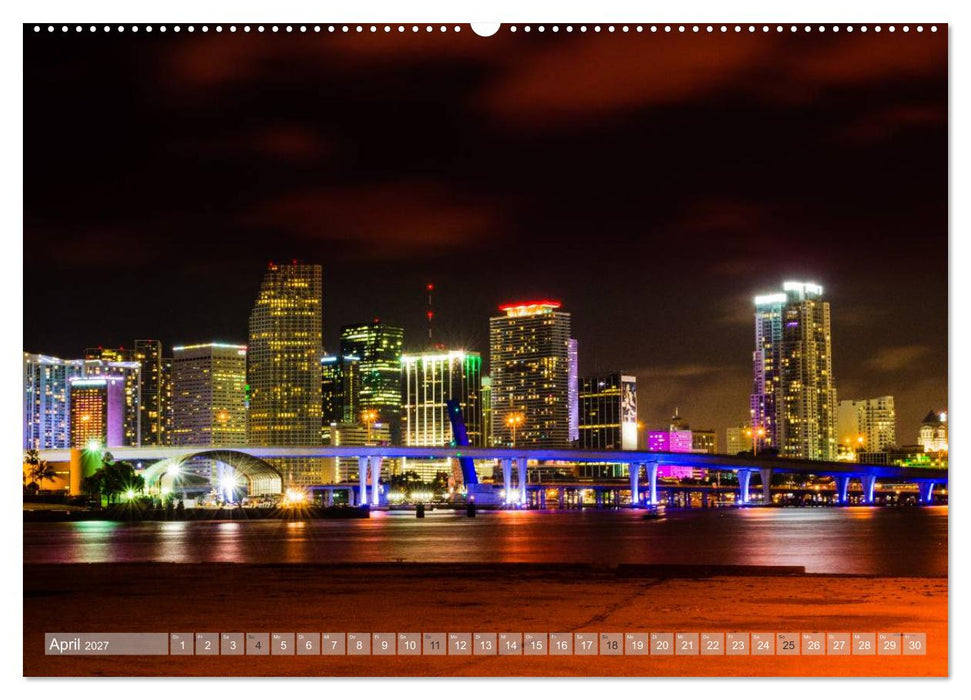 Florida. Sonne und Meer (CALVENDO Wandkalender 2027)