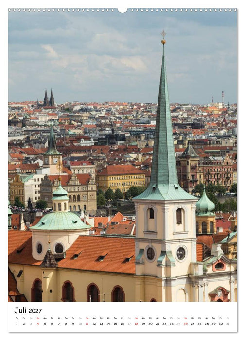 Prachtvolles Prag (CALVENDO Premium Wandkalender 2027)