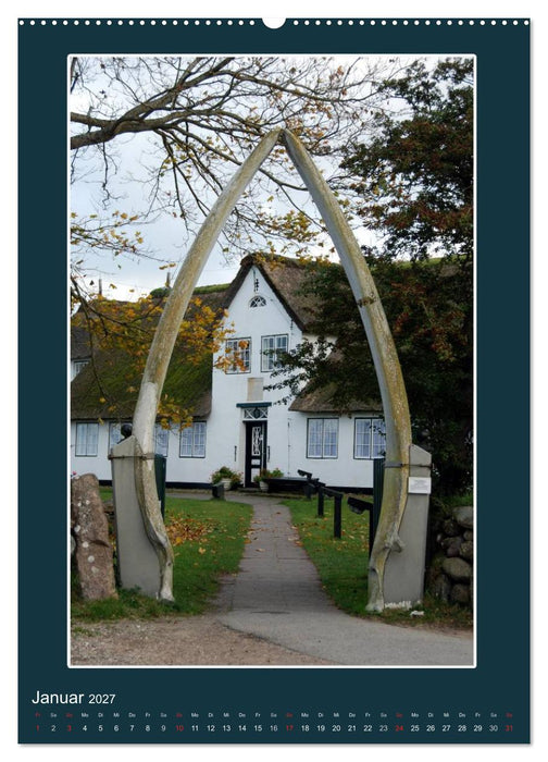 Willkommen in Keitum auf Sylt (CALVENDO Wandkalender 2027)