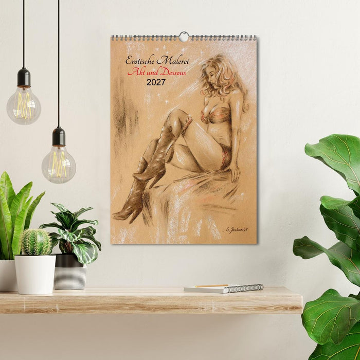 Erotische Malerei - Akt und Dessous (CALVENDO Wandkalender 2027)