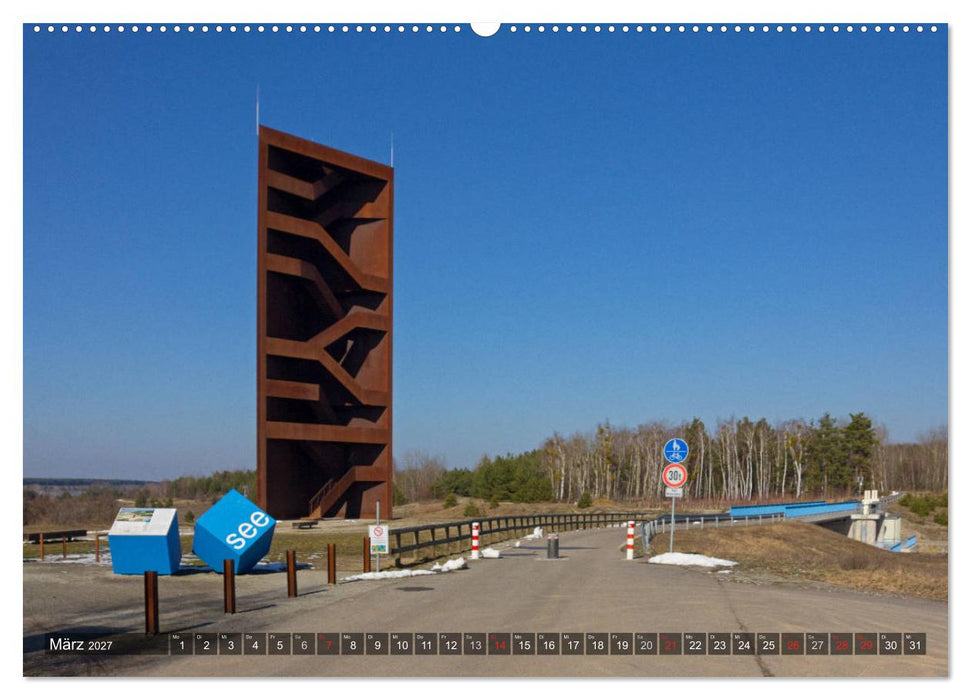Seenland in der Lausitz (CALVENDO Premium Wandkalender 2027)