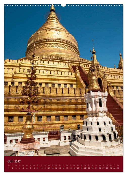 MYANMAR SPIRITUELL 2027 (CALVENDO Premium Wandkalender 2027)