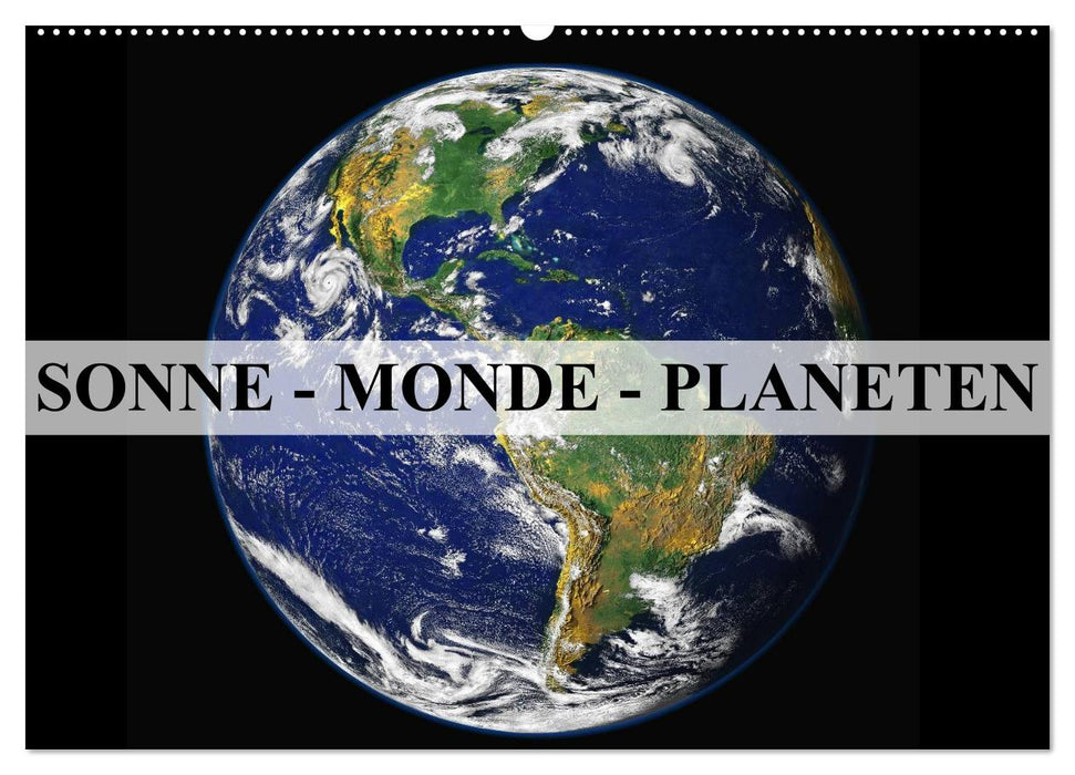 Sonne, Monde und Planeten (CALVENDO Wandkalender 2027)
