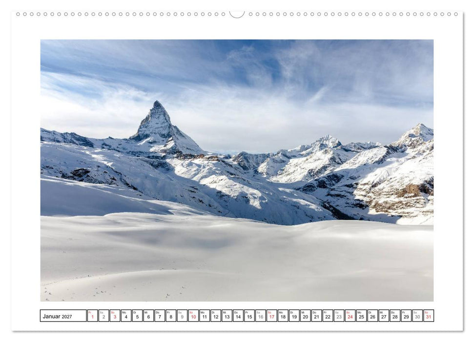 Geheimnisvolle Alpen (CALVENDO Wandkalender 2027)