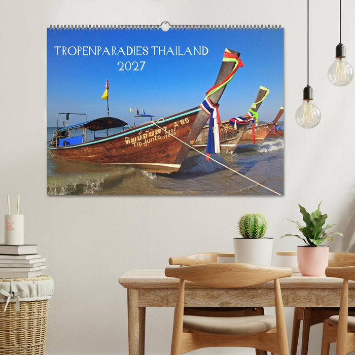 Tropenparadies Thailand 2027 (CALVENDO Wandkalender 2027)