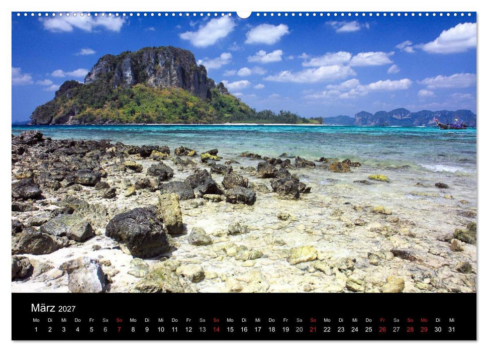 Tropenparadies Thailand 2027 (CALVENDO Wandkalender 2027)