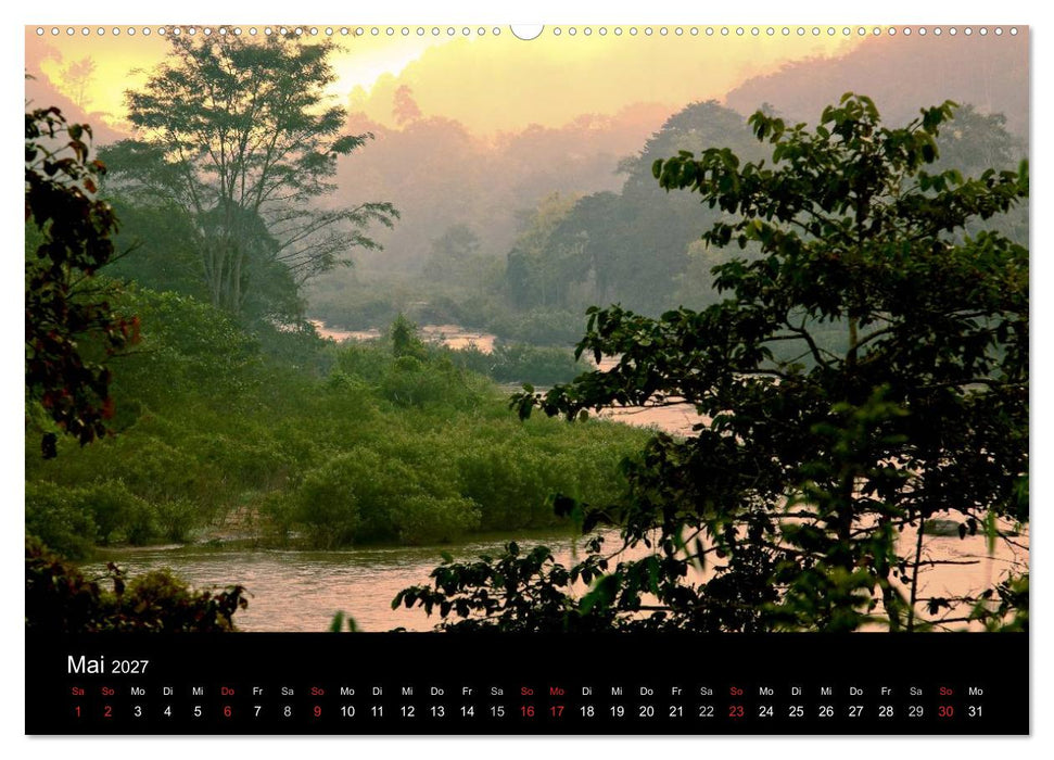 Tropenparadies Thailand 2027 (CALVENDO Wandkalender 2027)