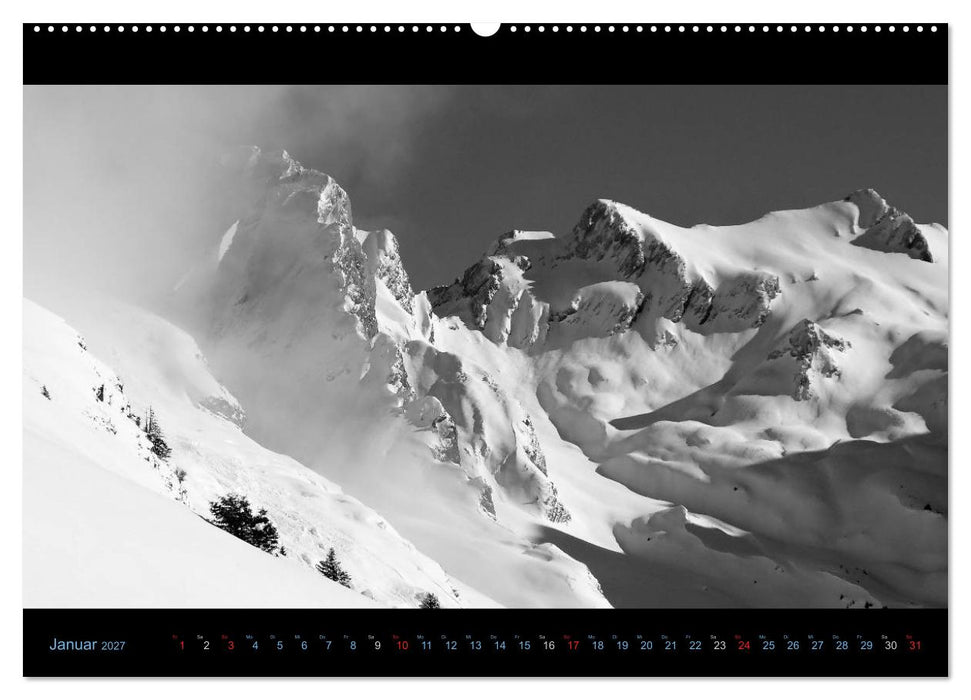 Region Oberstdorf - Kleinwalsertal und Nebelhorn (CALVENDO Premium Wandkalender 2027)