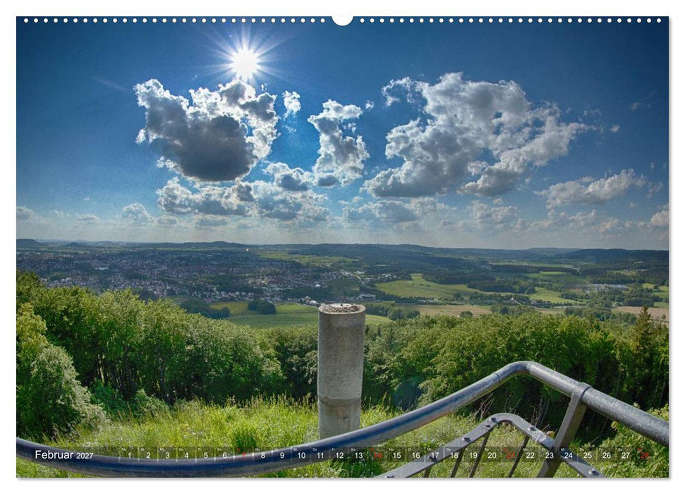Franken WildRomantisch (CALVENDO Wandkalender 2027)