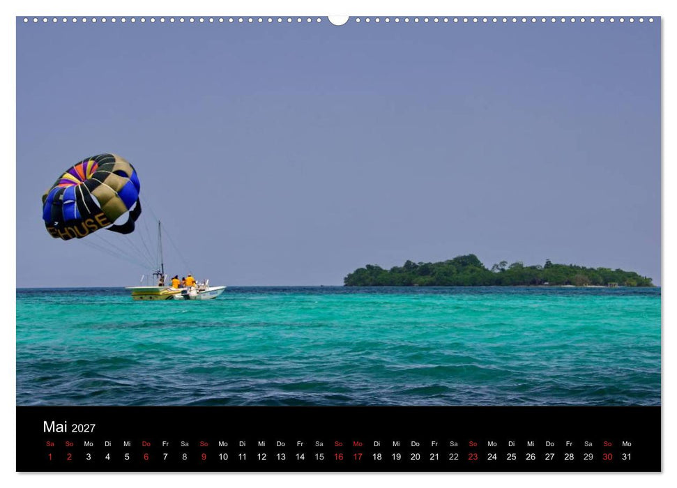Jamaika Sonne und Strand (CALVENDO Wandkalender 2027)