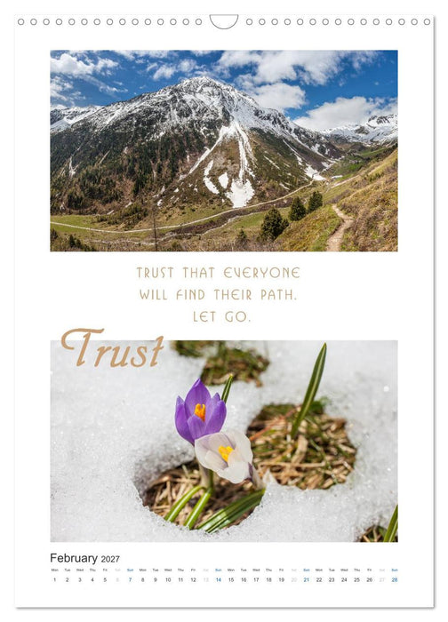 Inspiration for your Journey (CALVENDO Monthly Calendar 2027)