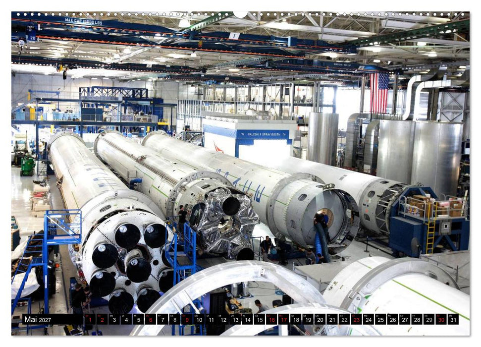 Space Shuttle. Impressionen aus der Raumfahrt (CALVENDO Wandkalender 2027)