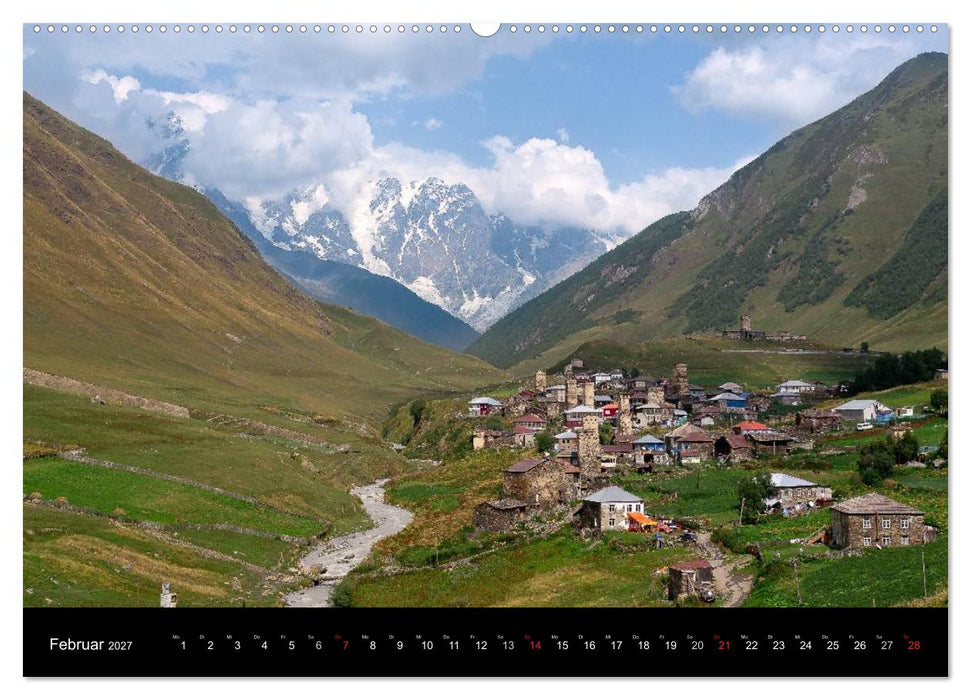 Impressionen aus Georgien (CALVENDO Wandkalender 2027)