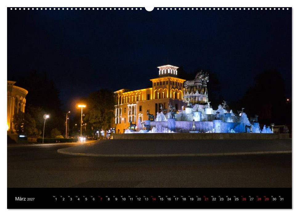 Impressionen aus Georgien (CALVENDO Wandkalender 2027)