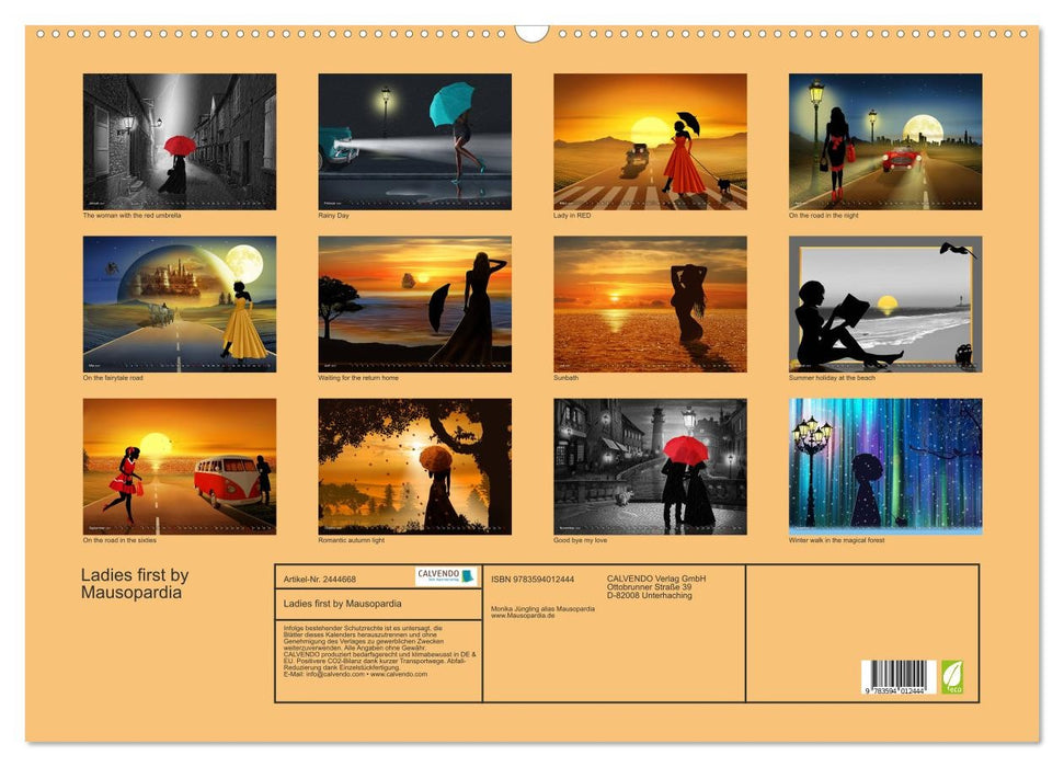 Ladies first by Mausopardia (CALVENDO Wandkalender 2027)