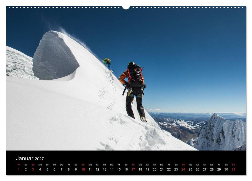 Climbing Solutions - Bergsport weltweit (CALVENDO Premium Wandkalender 2027)