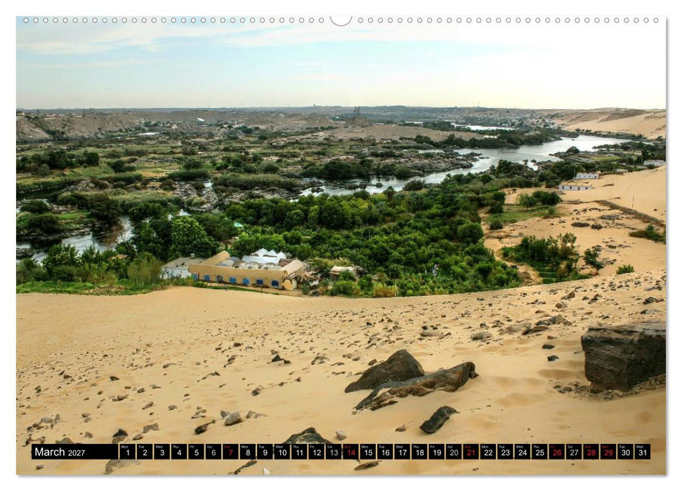 Egypt - from Abu Simbel to the Sphinx (CALVENDO Premium-Calendar 2027)