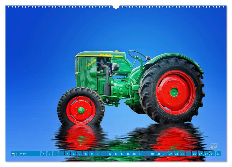 Traktor - Oldtimer (CALVENDO Premium Wandkalender 2027)