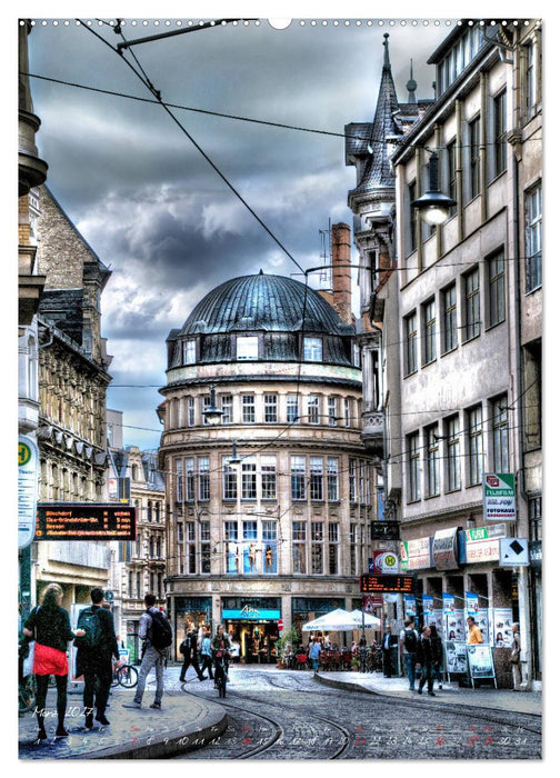 Stadtansichten von Halle Saale 2027 (CALVENDO Wandkalender 2027)