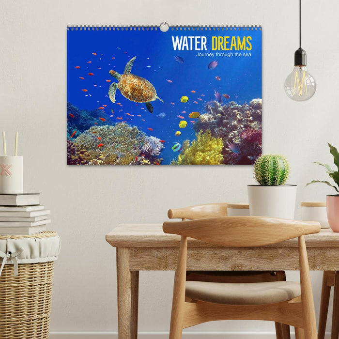 Water Dreams-journey through the sea (CALVENDO Monthly Calendar 2027)