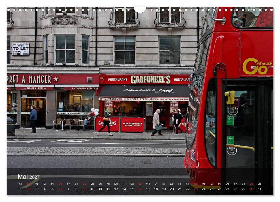 London (CALVENDO Wandkalender 2027)