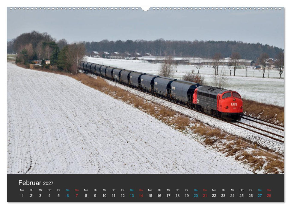 Oberlausitzer Eisenbahnen 2027 (CALVENDO Wandkalender 2027)