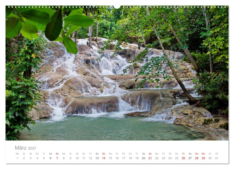 JAMAIKA Reggae, Rastafari und paradiesische Natur. (CALVENDO Wandkalender 2027)