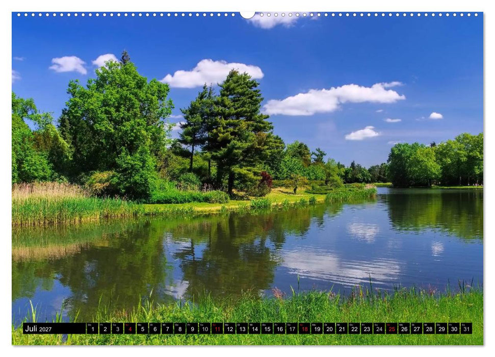 Spaziergang durch den Wörlitzer Park (CALVENDO Premium Wandkalender 2027)
