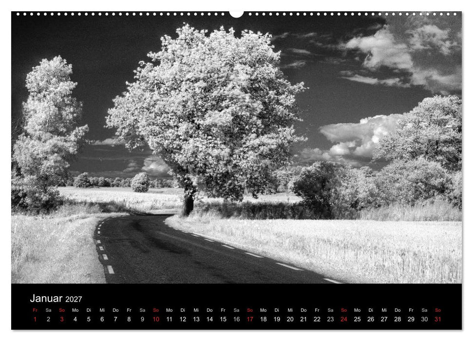Objekte in schwarz weiss (CALVENDO Premium Wandkalender 2027)