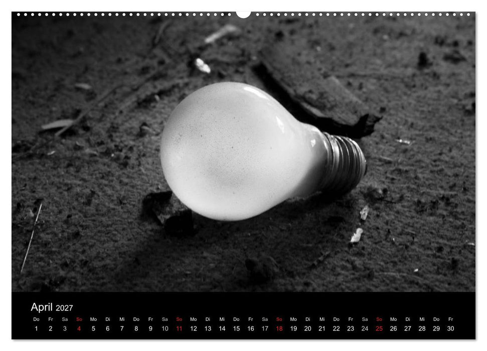 Objekte in schwarz weiss (CALVENDO Premium Wandkalender 2027)