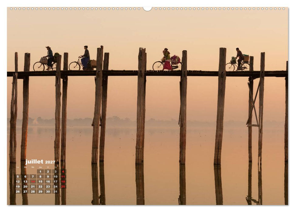 BIRMANIE MYANMAR (CALVENDO Calendrier supérieur 2027)