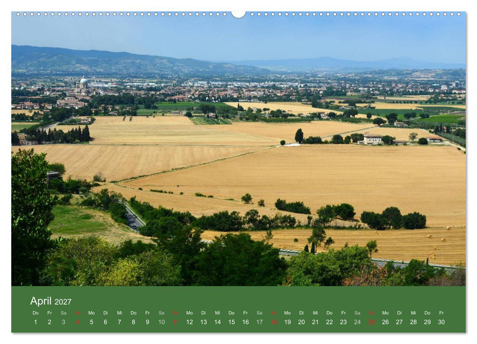 Assisi Umbriens Heiliger Ort (CALVENDO Wandkalender 2027)