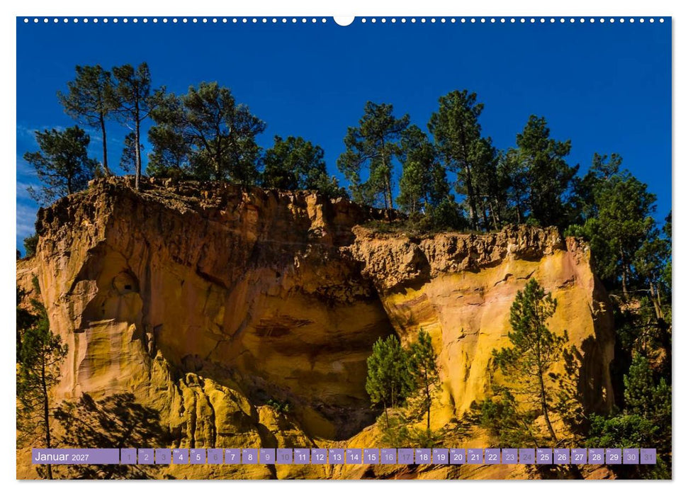 Ein Sommer in der Provence: Luberon und Vaucluse (CALVENDO Wandkalender 2027)