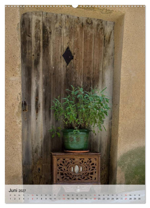 Türen, Tore, Fenster der Provence (CALVENDO Wandkalender 2027)