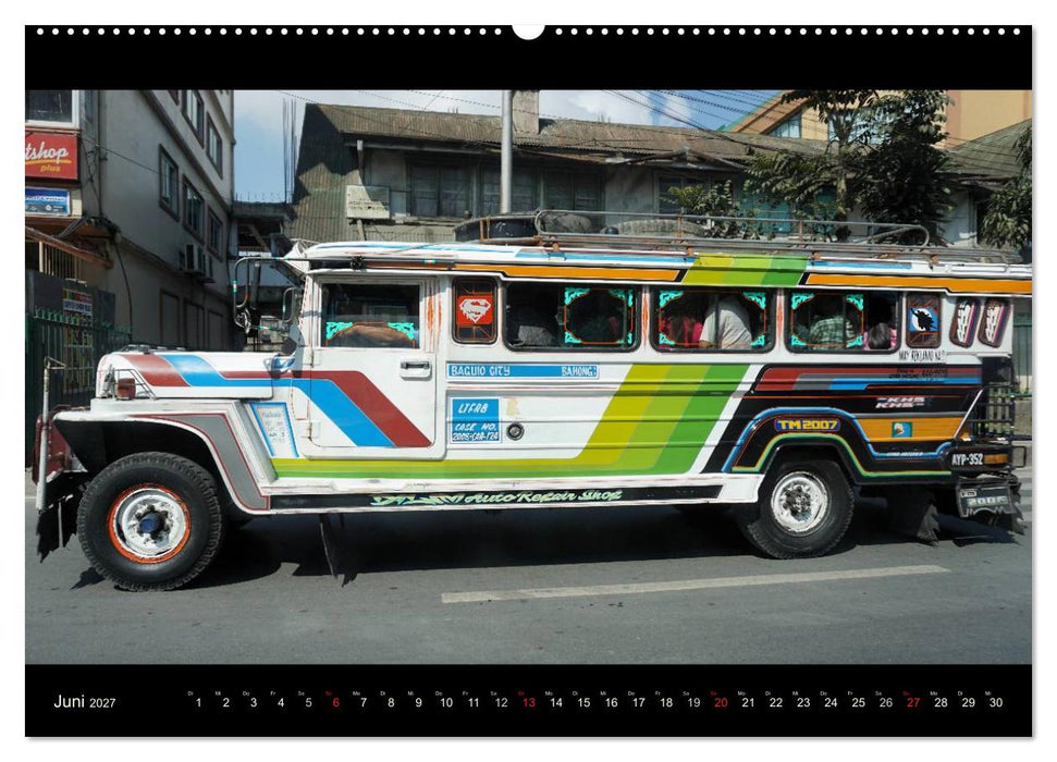 Jeepneys (CALVENDO Premium Wandkalender 2027)