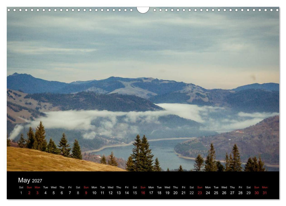 Landscapes from Romania (CALVENDO Monthly Calendar 2027)