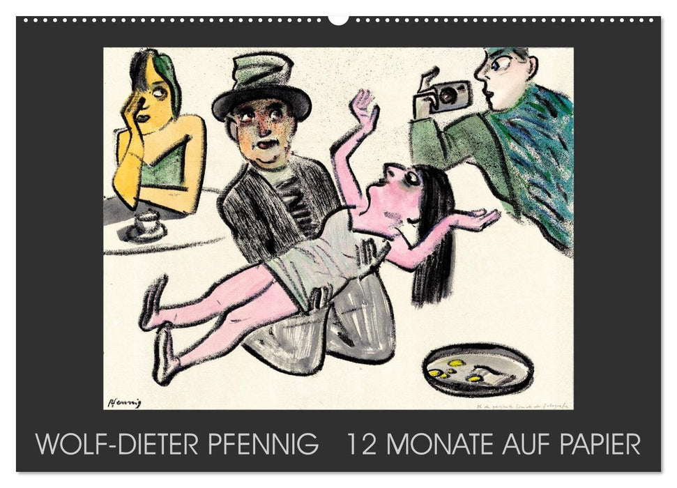 Wolf-Dieter Pfenning – 12 Monate auf Papier (CALVENDO Wandkalender 2027)