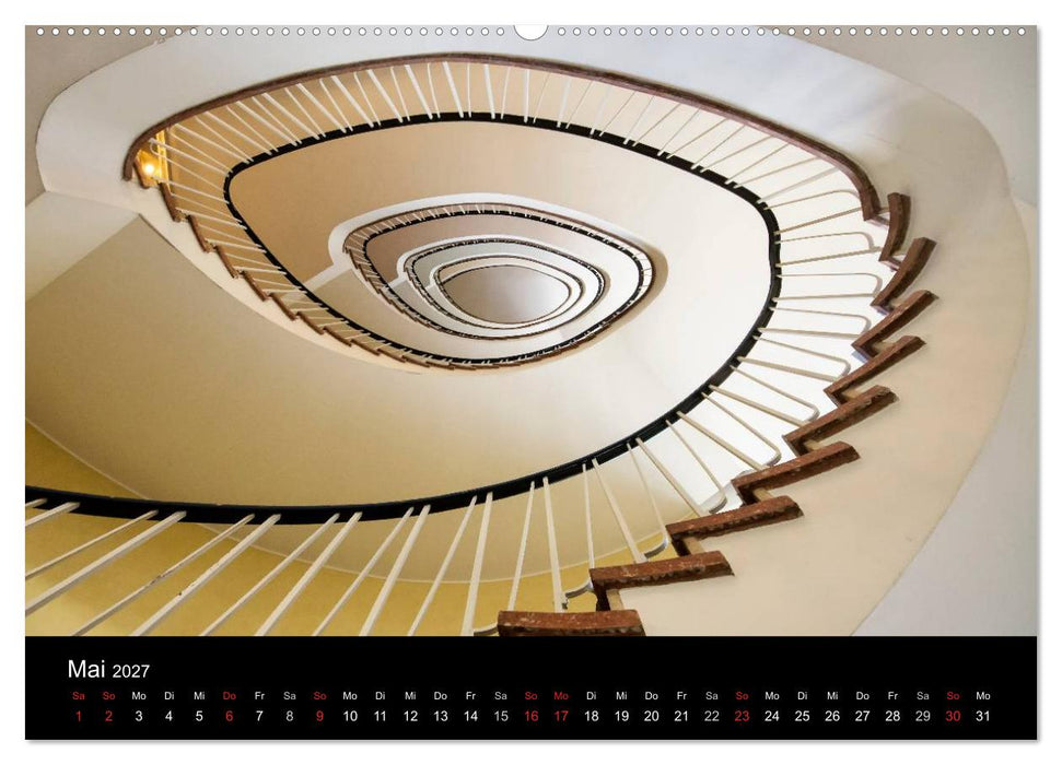 Faszination Treppen (CALVENDO Premium Wandkalender 2027)
