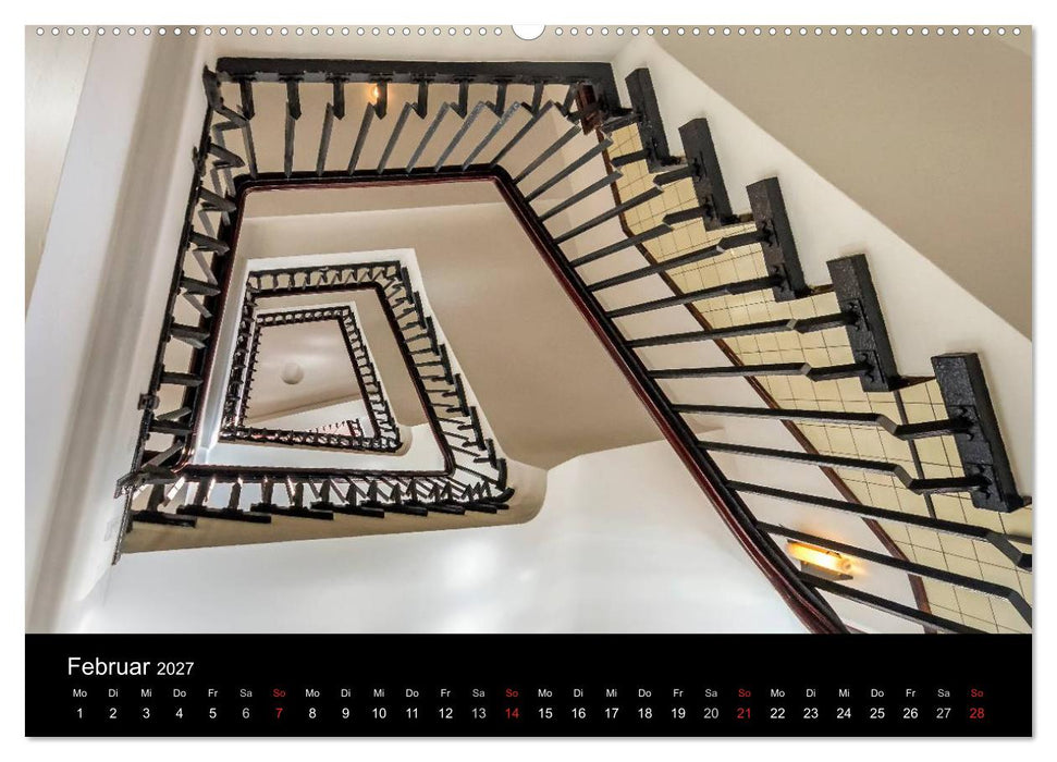 Faszination Treppen (CALVENDO Wandkalender 2027)
