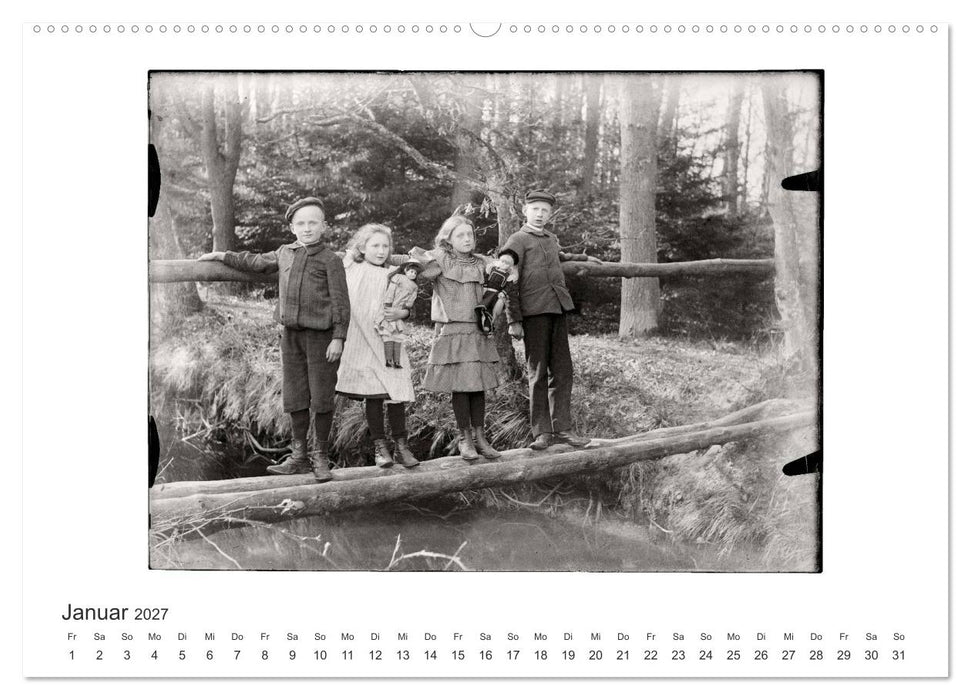 Faszination Glasplatten-Photographie (CALVENDO Wandkalender 2027)