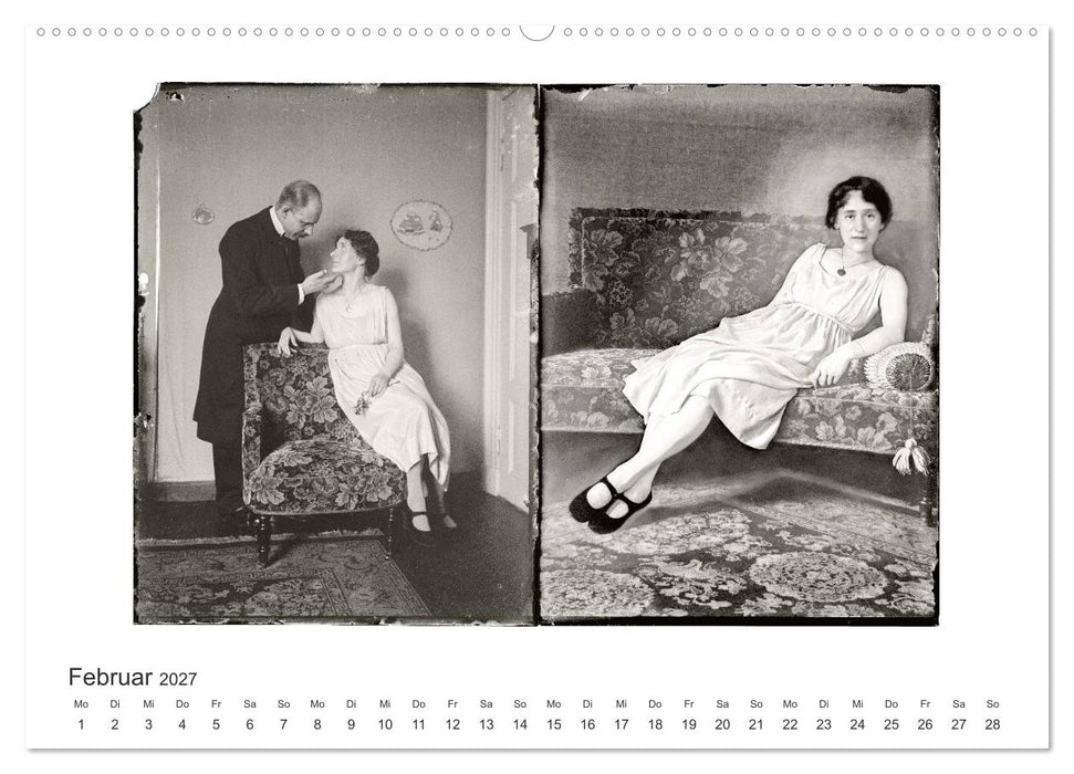 Faszination Glasplatten-Photographie (CALVENDO Wandkalender 2027)