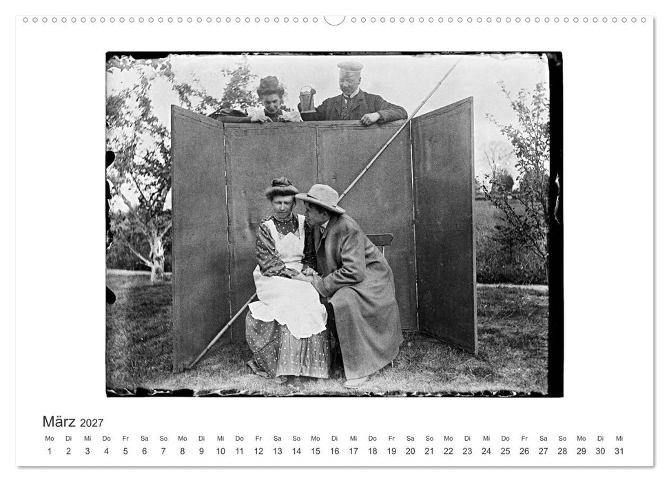 Faszination Glasplatten-Photographie (CALVENDO Wandkalender 2027)