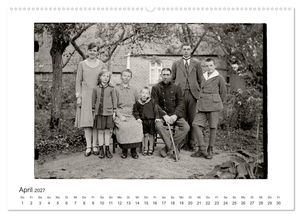 Faszination Glasplatten-Photographie (CALVENDO Wandkalender 2027)