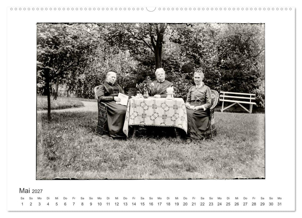 Faszination Glasplatten-Photographie (CALVENDO Wandkalender 2027)