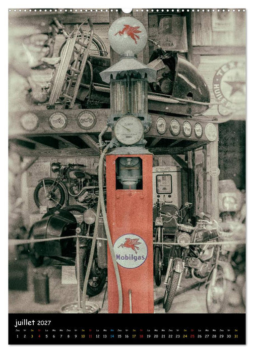 POMPES À ESSENCE VINTAGE (CALVENDO Calendrier supérieur 2027)