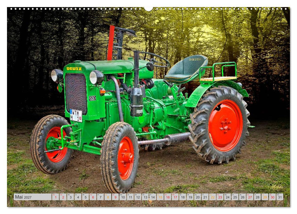 Geliebte Oldtimer Traktoren (CALVENDO Premium Wandkalender 2027)