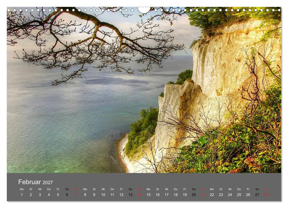 Naturwunder Möns Klinten (CALVENDO Wandkalender 2027)
