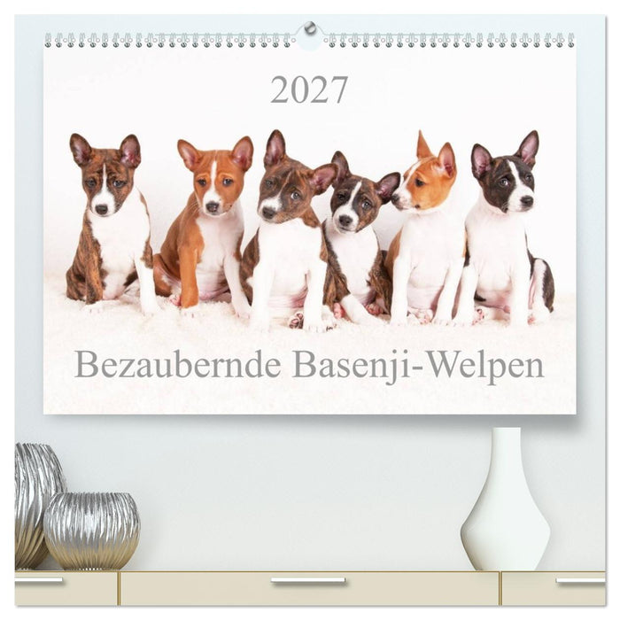 Bezaubernde Basenji-Welpen (CALVENDO Premium Wandkalender 2027)