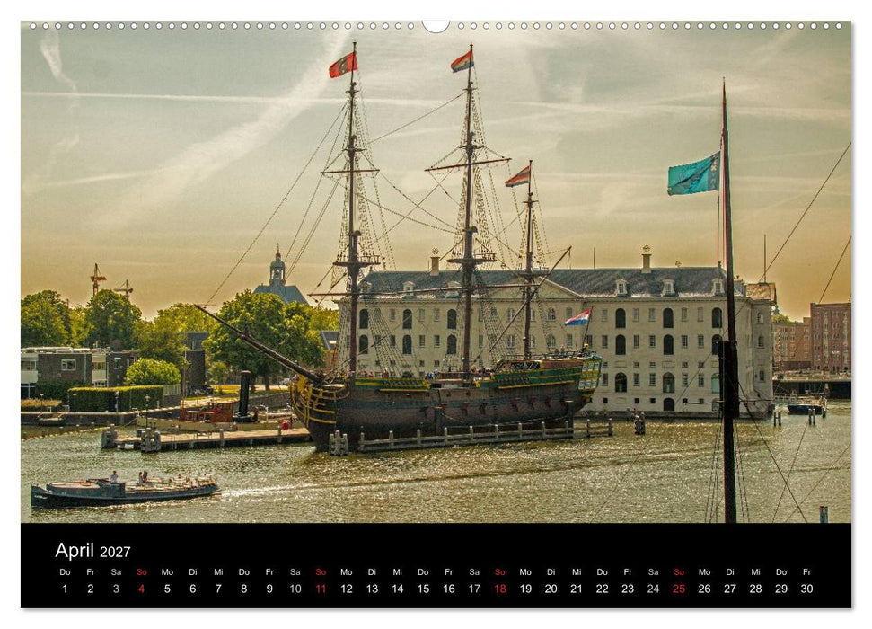 psychadelic Amsterdam - Stadtansichten zwischen Tag und Traum (CALVENDO Wandkalender 2027)